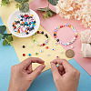 1200Pcs 12 Style Opaque Acrylic Beads MACR-PJ0001-04-5
