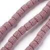 Natural Lava Rock Beads Strands G-F671-04A-08-1