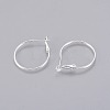 Brass Hoop Earrings EC108-5S-2