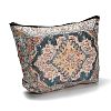 Bohemian Flower Printed Linen Storage Zipper Clutch Bags ABAG-Z002-03C-3