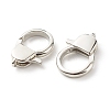 Eco-Friendly Brass Lobster Claw Clasps KK-G405-09P-RS-2