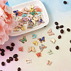 Craftdady 44Pcs 11 Colors Alloy Pendants RESI-CD0001-03-6