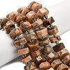 Natural Feldspar Beads Strands G-L642-H04-01-1