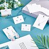 150 Pcs 5 Styles Paper Display Cards CDIS-CA0001-09-5