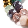 Glass Beads Strands EGLA-A034-M10mm-17-3
