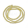 Cubic Zirconia Beads Strands G-F596-48C-3mm-2