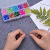 700Pcs 10 Colors Baking Painted Crackle Glass Bead CCG-CJ0001-01-6
