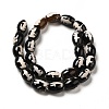 Tibetan Style dZi Beads Strands G-F726-A12-3