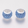 Rondelle Polymer Clay European Beads FIND-U001-01V-2