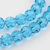 Transparent Glass Bead Strands LS-GLAA-G013-6mm-49-3