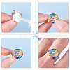 SUNNYCLUE Glass Cabochons GLAA-SC0001-03B-8