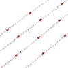 Handmade 304 Stainless Steel Dapped Chains CHS-D026-16B-P-2