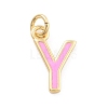 Rack Plating Brass Pendants KK-C065-02Y-G-1
