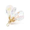Glass Pendants PALLOY-MZ00741-01-4