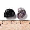 Natural Gemstone Carved Skull Statues Ornament G-P525-08-3