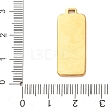304 Stainless Steel Pendant Cabochon Settings STAS-Z204-04G-03-3