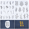 Bohemia Style Water Soluble Fabric DIY-WH0488-17L-1