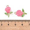 Alloy Enamel Pendants AL-CBA1C50-03G-02-3