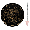 AHADEMAKER 1Pc Wood Pendulum Board DIY-GA0005-14B-1