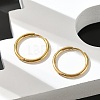 304 Stainless Steel Huggie Hoop Earrings EJEW-G272-02-16mm-G-3