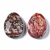 Natural Leopard Skin Jasper Pendants G-N0326-74C-2