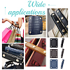 WADORN 6Pcs 3 Colors Imitation Leather Crocodile Texture Bag Handle Covers FIND-WR0003-37-6