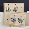 Flower Butterfly DIY Pendant Decoration Kits PW-WG37881-01-3