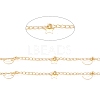 Handmade Brass Curb Chains CHC-D026-13G-1