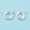 Eco-friendly Brass Spring Ring Clasps LS-KK-D082-01B-S-2