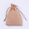 Burlap Packing Pouches ABAG-WH0023-03A-2
