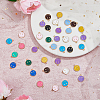 SUPERFINDINGS 91Pcs 13 Colors Alloy Enamel Charms ENAM-FH0001-67-5