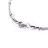 304 Stainless Steel Herringbone Chain Necklaces NJEW-F261-04P-2