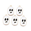 Alloy Enamel Pendants ENAM-S130-21-2