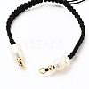 Adjustable Nylon Thread Braided Bead Bracelet Making AJEW-JB00791-03-2