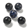 Natural Sodalite Round Ball Figurines Statues for Home Office Desktop Decoration G-P532-02A-19-1
