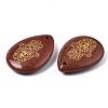 Synthetic Goldstone Pendants G-T122-73J-4