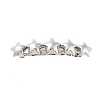 Alloy Hair Barrettes OHAR-H010-01D-P-1