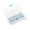 340Pcs 4 Sizes Natural Aquamarine Beads Strands G-LS0001-15-7