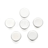 304 Stainless Steel Plain Edge Bezel Cups STAS-E460-10S-6MM-2