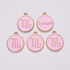 Alloy Enamel Pendants LS-X-ENAM-S124-01B-09L-2