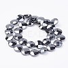 Non-magnetic Synthetic Hematite Beads Strands G-F396-11-12mm-2