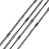 304 Stainless Steel Figaro Chains CHS-N002-03EB-1