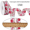 1 Roll Printed Polyester Grosgrain Ribbon SRIB-CY0001-15-2