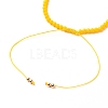Adjustable Nylon Cord Braided Bead Bracelet BJEW-JB05732-04-3
