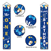 Polyester Hanging Sign for Home Office Front Door Porch Decorations HJEW-WH0023-015-2