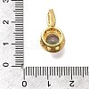 Brass Micro Pave Cubic Zirconia Pendants KK-F913-17G-01-3