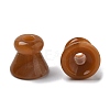 Two Tone Acrylic Beads OACR-S042-04G-2