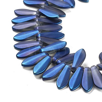 Electroplate Glass Beads Strands EGLA-C005-01A-FR01-1