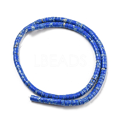 Synthetic Imperial Jasper Dyed Beads Strands G-D077-D01-02B-1