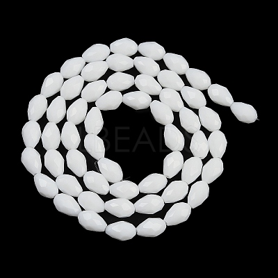 Opaque Solid Color Beads Strands EGLA-N013-P8mm-D02-1